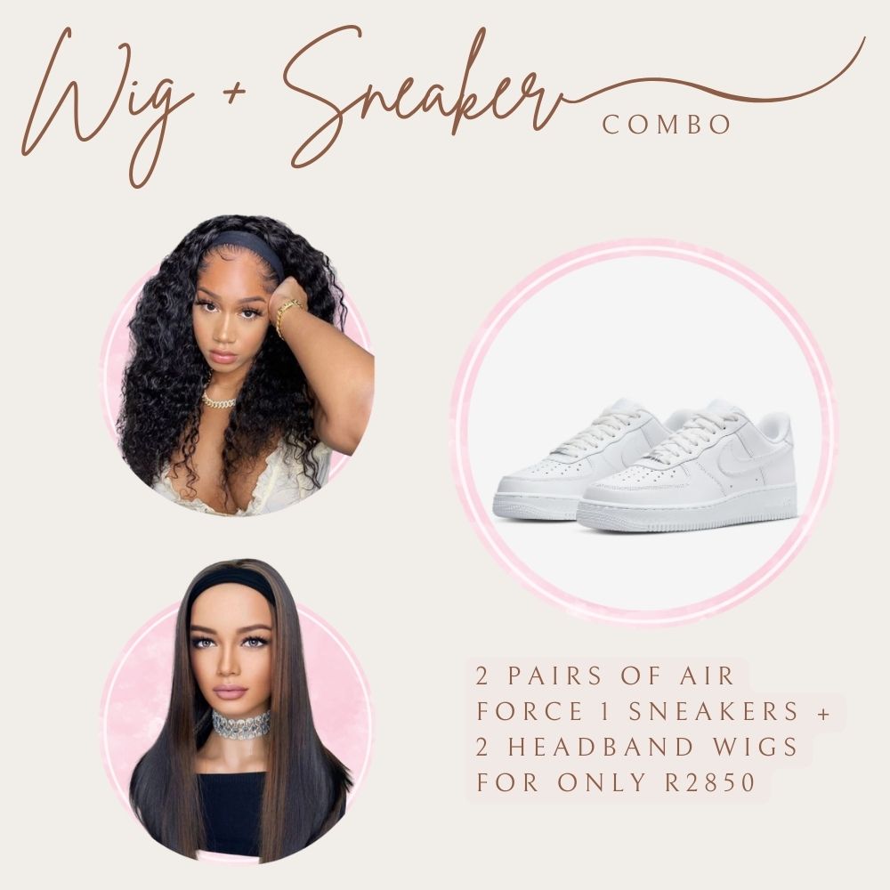 Wig + Sneaker Combo