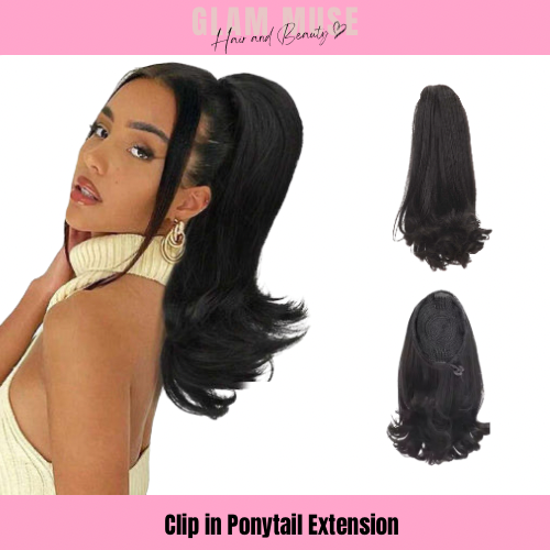 90's Flipped Ponytail Extension