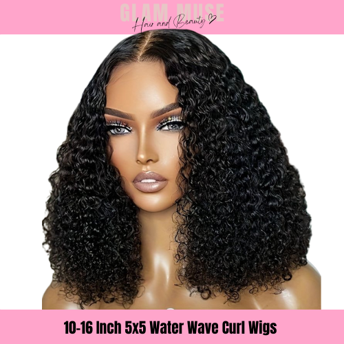 Premium Glueless 5x5 Curl Human Hair Wigs