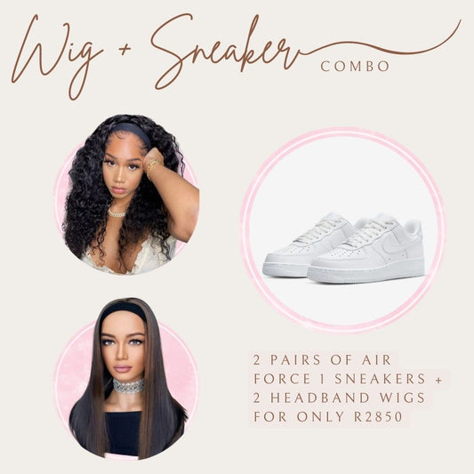 Wig + Sneaker Combo