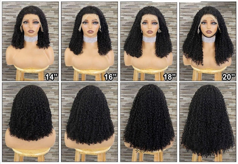 Pixie Curl High Density Human Hair Wigs